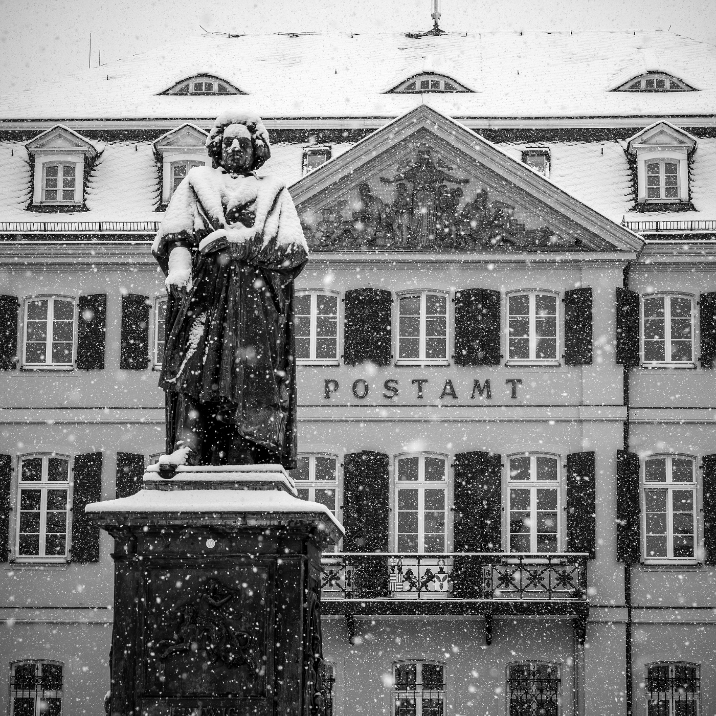 Beethoven unter Schnee | © wolfgang röser | worobo