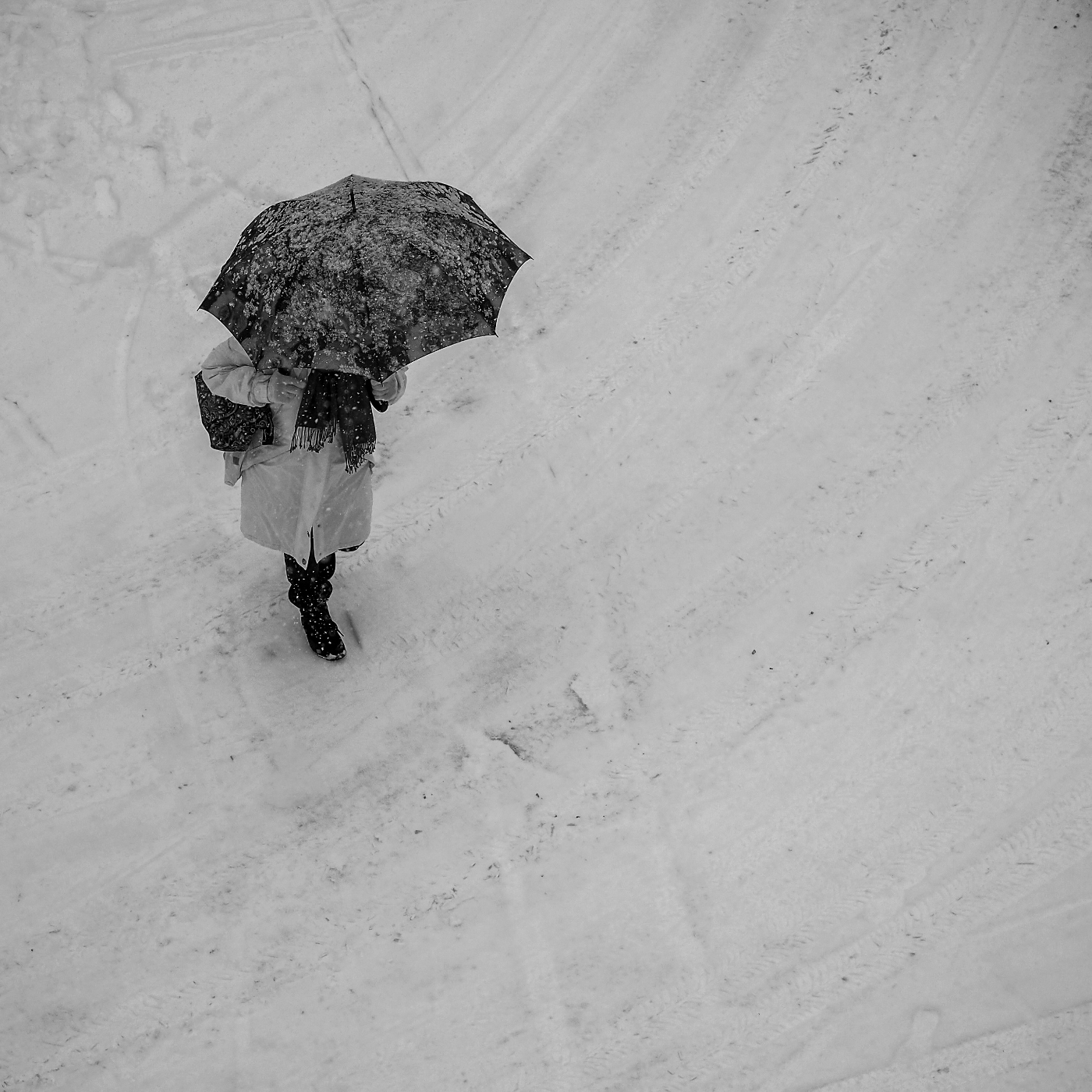 Frau mit Schirm | © wolfgang röser | worobo