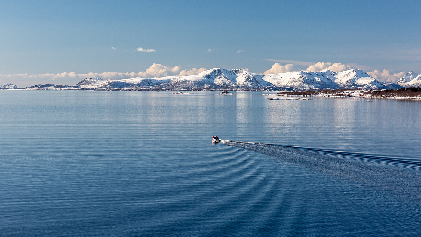 Alone in the Fjord | © Sonja Molter