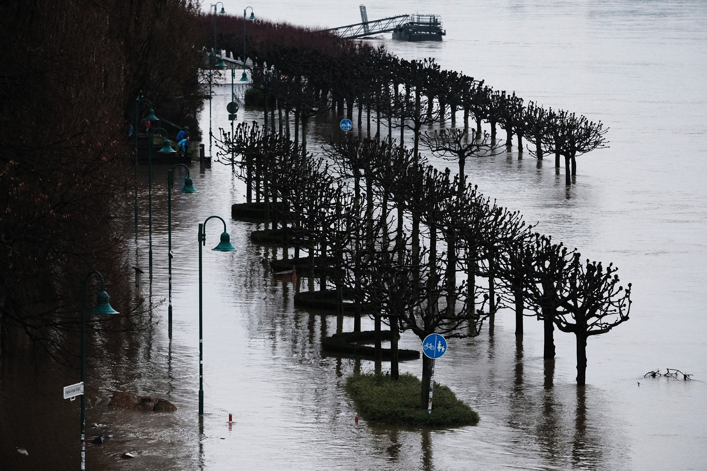 Hochwasser 2021 Rhein 01 | © Günter Brombach